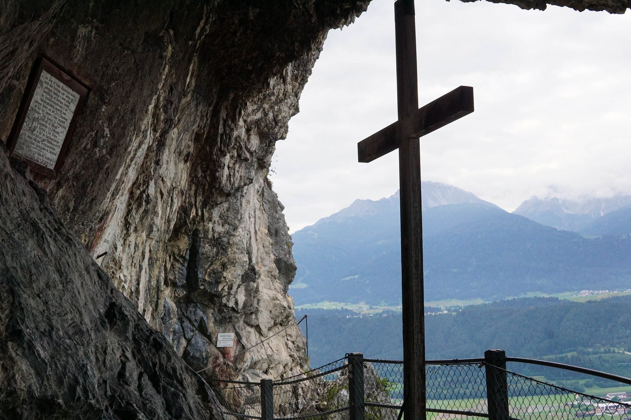 Blick von der Grotte beim Kaiser-Max-Klettersteig | Climbers Paradise