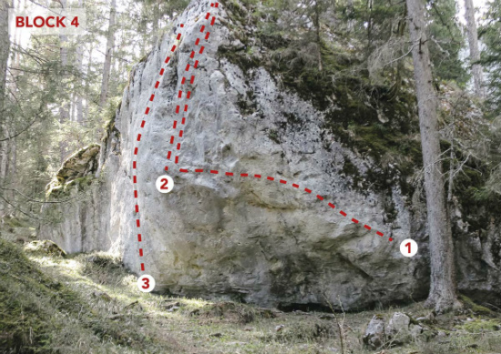 Topo Reithle im Bouldergebiet Hoch-Imst | Climbers Paradise