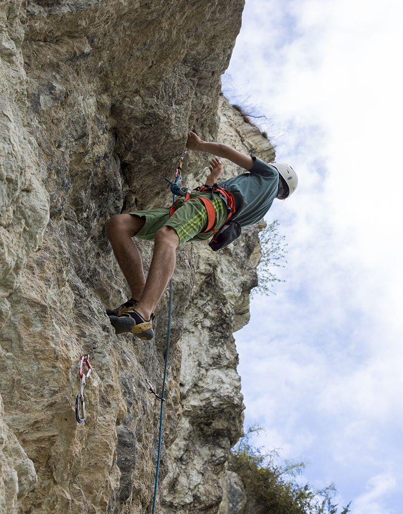 Klettergarten Prutz/Sauerbrunn, Foto: Mike Gabl | Climbers Paradise