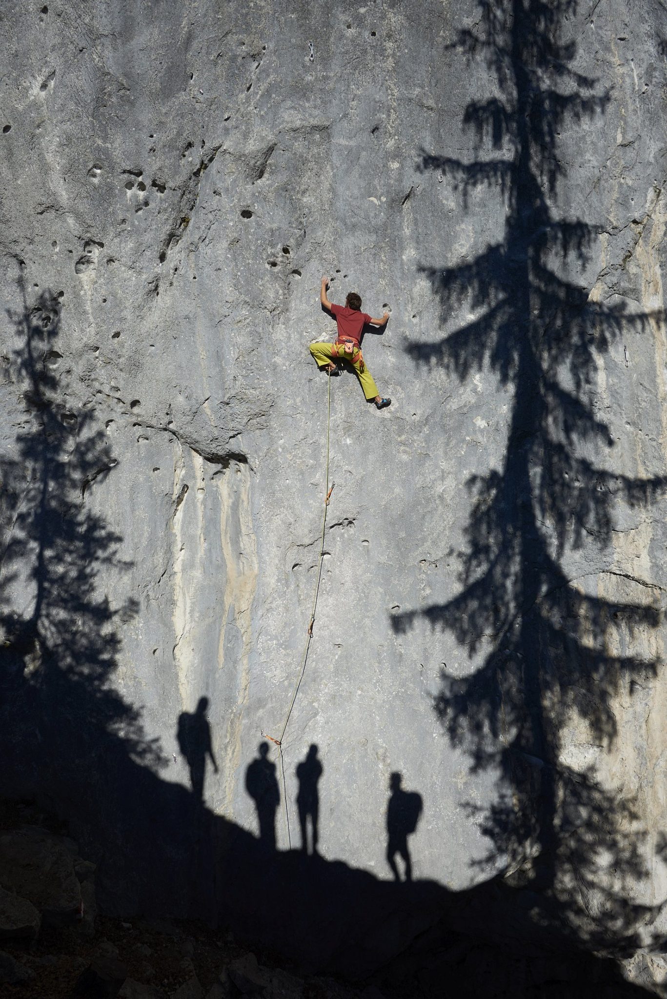 Die Kletterroute Number One im Klettergarten Schleierwasserfälle | Climbers Paradise