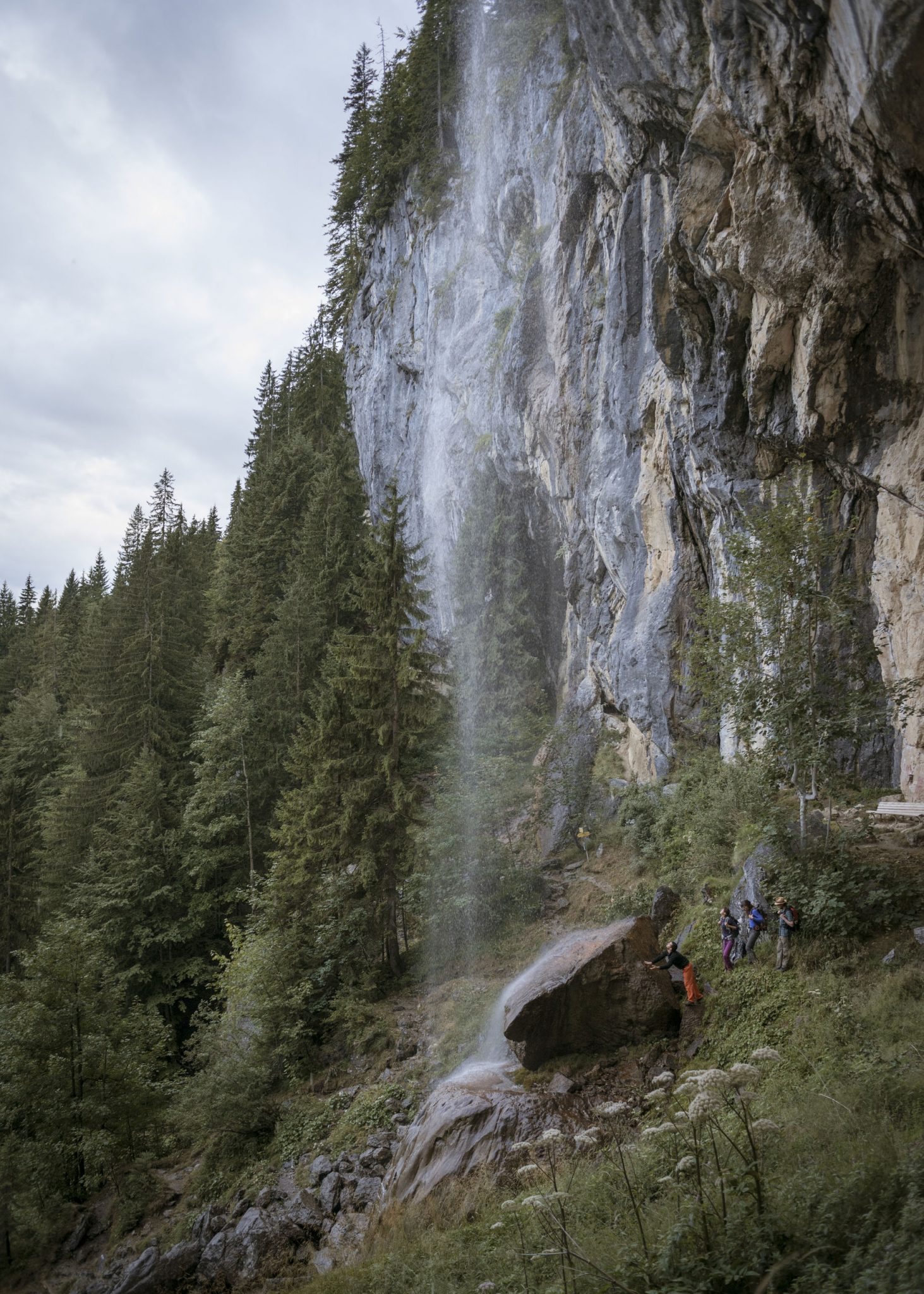 Der Klettergarten Schleierwasserfälle, Foto: Tirol Werbung, Jens Schwarz | Climbers Paradise