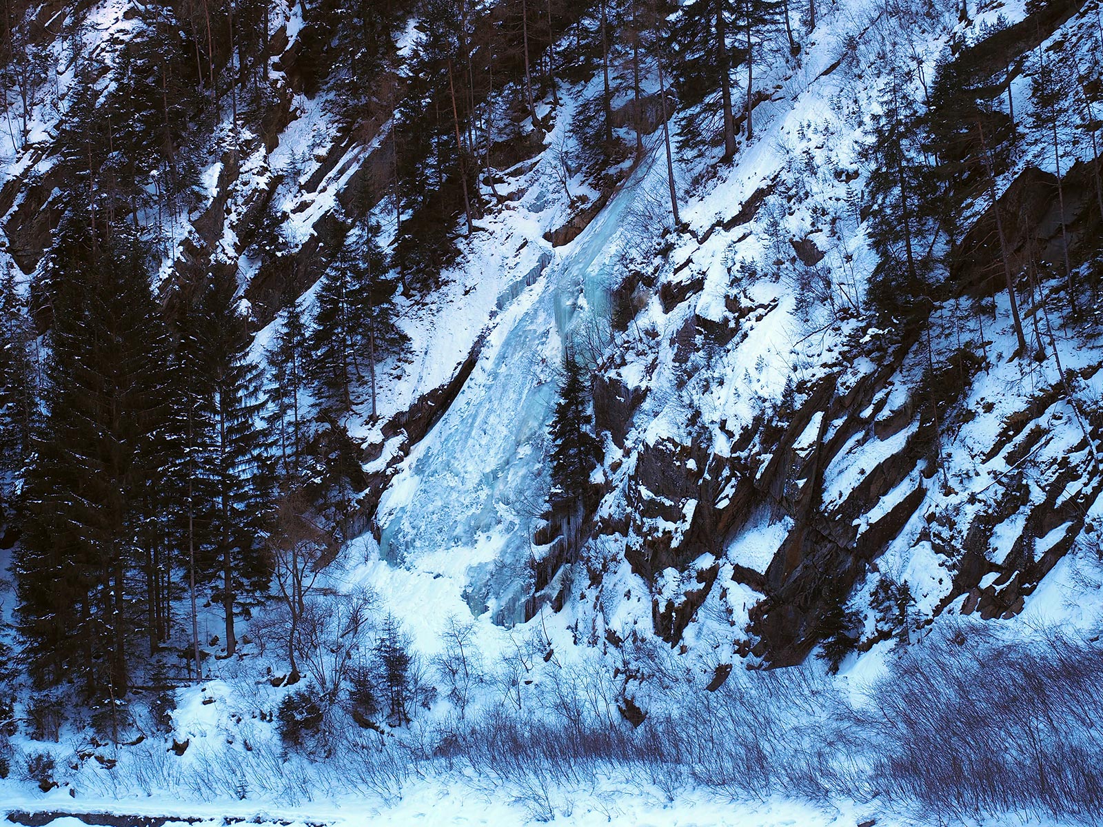 Eisklettern im Ötztal