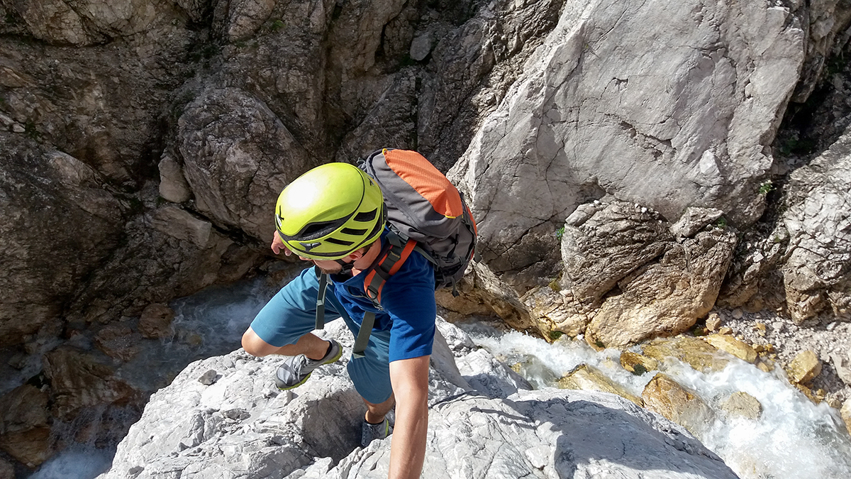 Klettern an der Mieminger Kette, Abstieg vom "Marillensteig" | Climbers Paradise