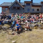 Begeisterung der SchülerInnen der NMS Gabelsberger auf der Erfurter Hütte.