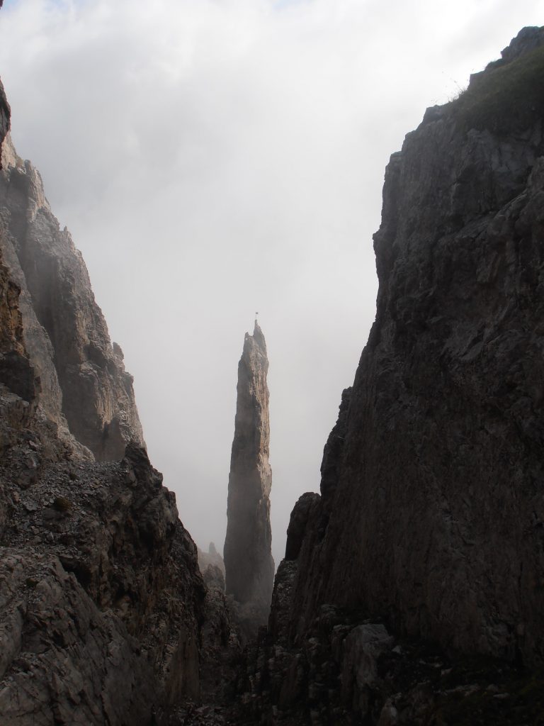 Klettern au der Gipfelstürmernadel im Karwendel